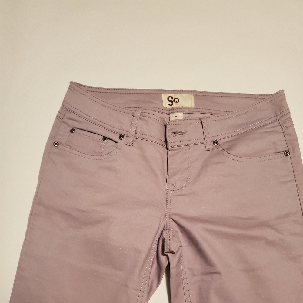 Lt purple skinny jeans